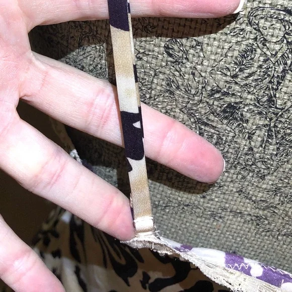 Gracie 100% Silk Leopard Print Lace & Beaded Trimmed Camisole. Sz Medium - Picture 5 of 9